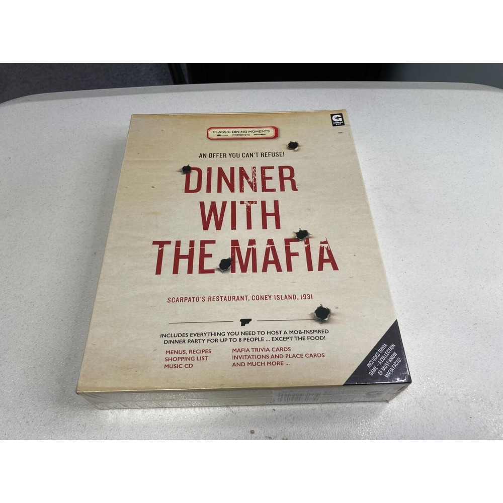 Dinner With The Mafia INCLUDES EVERTHING NEEDED TO HOST MOB INSPIRED PARTY New